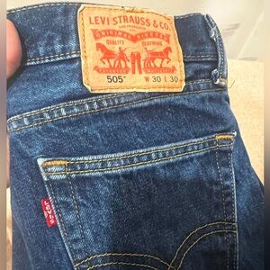 Levi’s 505 Jeans - good as new but no tags - sise 30 length 30